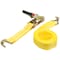 Keeper 16'X2" Ratchet Tie-Down, Yellow, Dbl J-Hooks, 3,333 WLL 4616 - alternate 3